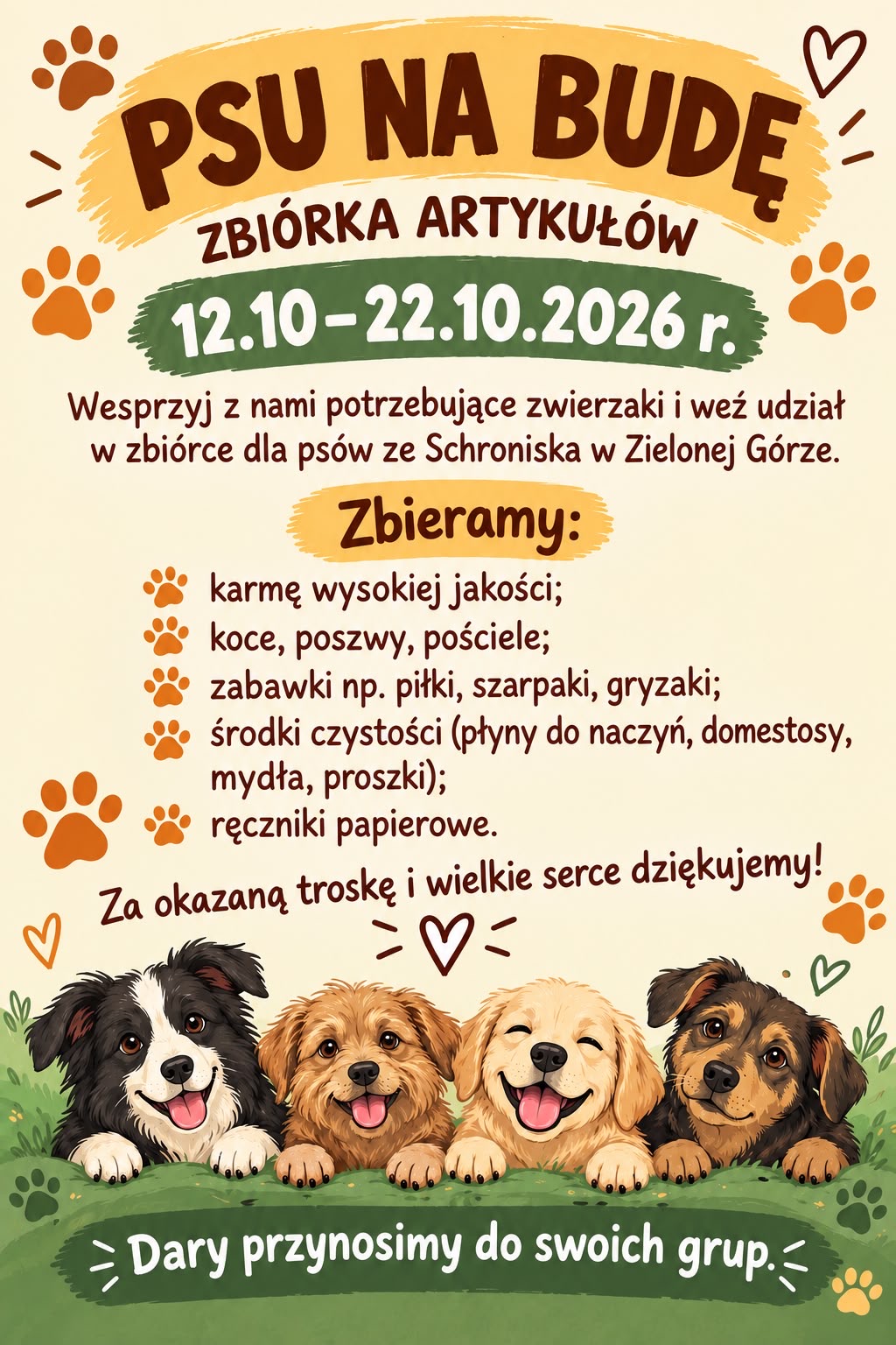 Psu na budę 