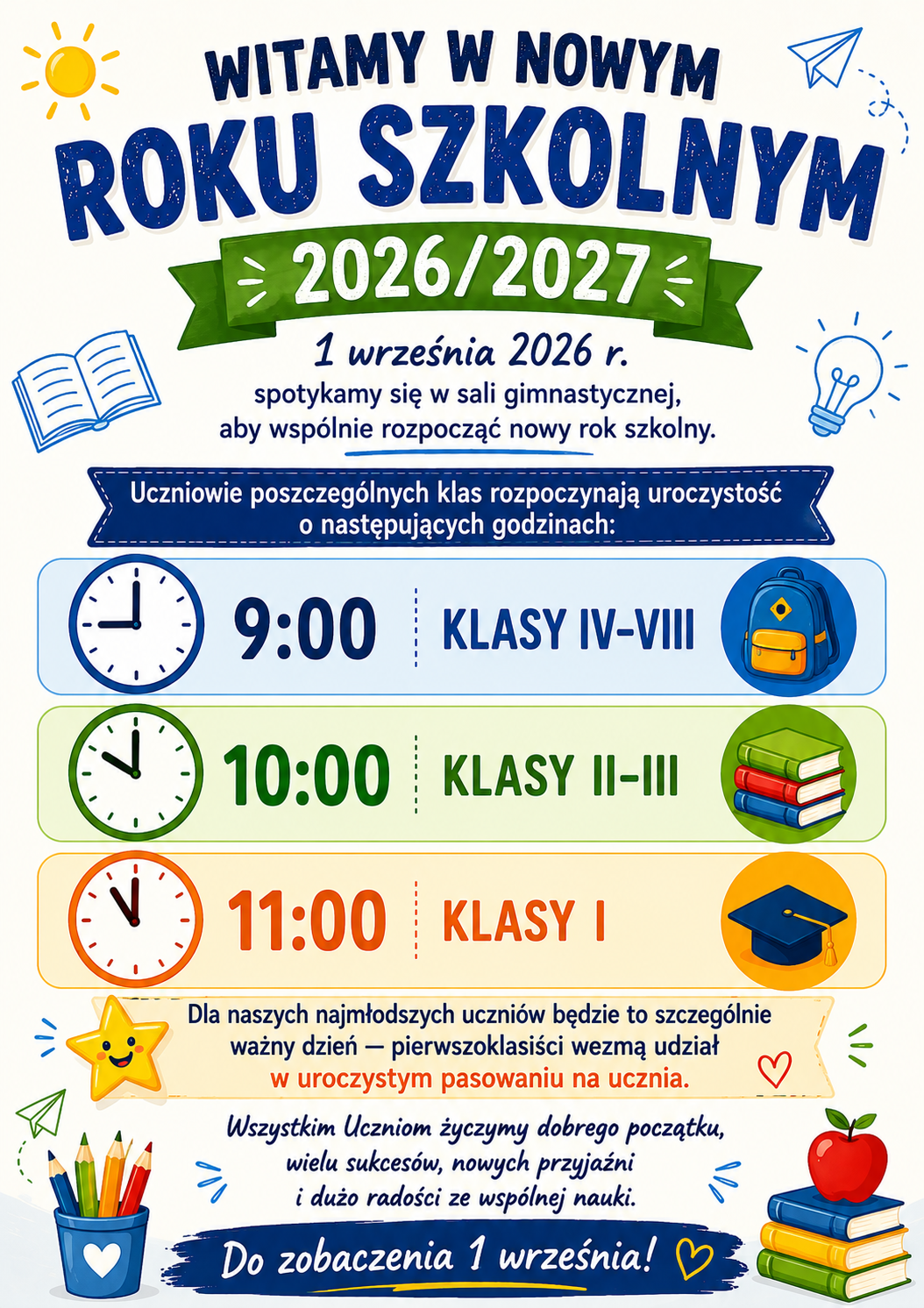 Rozpoczęcie roku szkolnego